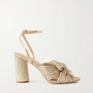 Loeffler Randall Camellia Platinum Heels